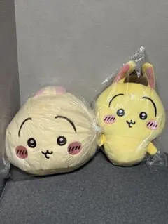 ちいかわ　うさぎ　ぬいぐるみ&クッション　２点セット