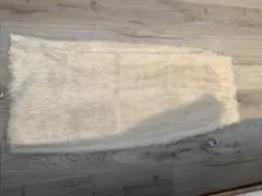 luis シャギーホワイトタイトスカートのサムネイル
