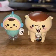 ちいかわ フィギュア 2点セット（くりまんじゅう＆うさぎ ハンギョドン）