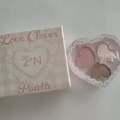 from2aN　ラブクローバーパレット　03 コットンピンク　セブンイレブン限定