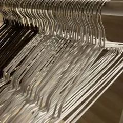 ダイソー スベリ止めハンガー（肩ひも用、溝付き) 15本まとめ売り！