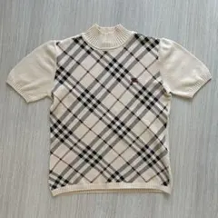 即購入可能 BURBERRY バーバリー ニット セーター ノバチェック M