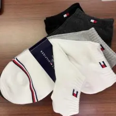 新品　TOMMY HILFIGER ショートソックス 5足セット