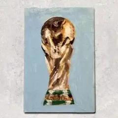 축구 월드컵 트로피 캔버스 아트