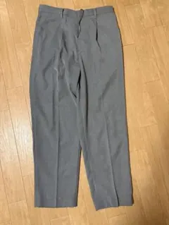 タックワイドテーパードパンツ