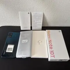 Redmi Note 10T Lake Blue 本体