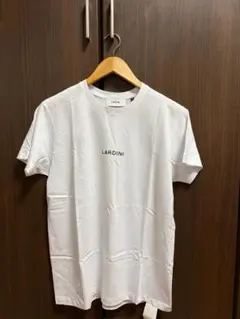 【新品未使用】ラルディーニ 高級ロゴTシャツ S ホワイト イタリア製 最新タグのサムネイル