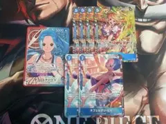 ワンピースカード ナミSRパラレル OP11-054 EB04赤青ビビ