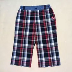 専用ファミリア familiar チェック柄 ハーフパンツ 110cm