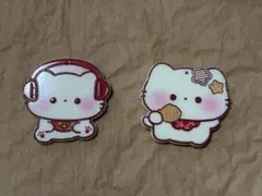 アクリルビーズ　資材 チャーム　ストラップパーツ