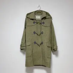 【ルイシャンタン】オリーブ グリーン ダッフル ロング コート M　日本製のサムネイル