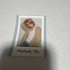 INI 松田迅 写真集 Viva la vita タワレコ 特典 ステッカー