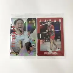 ツインウエハース2025 西田有志 レア 男子バレーボール