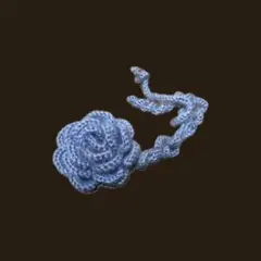 バラ チョーカー ブルー