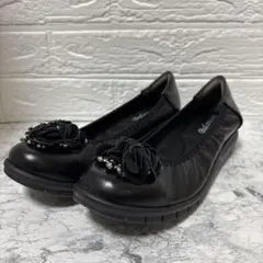 美品✨Balancoire ブラック　パンプス　25.0㎝のサムネイル