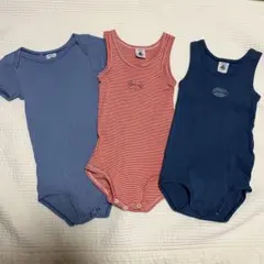 プチバトー　ロンパース　肌着　18m 81センチ