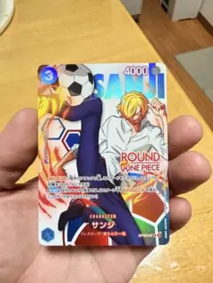 ワンピースカード サンジ ラウンドワン プロモ