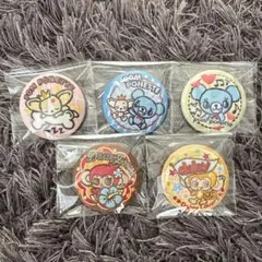 ナルミヤ 刺繍缶バッジ ポンポネット　デイジーラバーズ