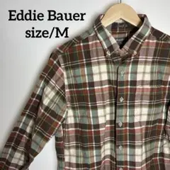 シ*ス様 【US古着】エディバウアー ボタンダウン チェック柄 ネルシャツ