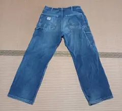 Lee 90s デニム カーゴパンツ XL インディゴ ペインターワーク - メルカリ
