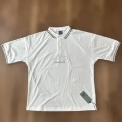 新品 定価17600円 ユナイテッドアローズゴルフ ポロシャツ L ホワイト