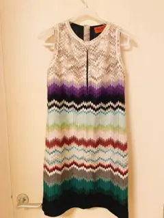 ミッソーニMISSONI イタリア製 最高級 半袖 ワンピース サマーニット42 ミッソーニMISSONI 最高級 半袖 ワンピース サマーニット 42 - メルカリ