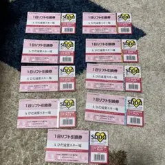 【1枚売り可能】ひだ流葉スキー場　計9枚