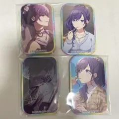 プロセカ　朝比奈まふゆ　まとめ売り　スクエア缶バッジ