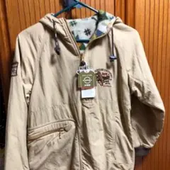 pappフード付きジャケット
