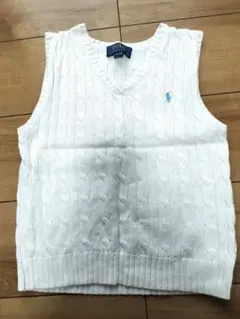 POLO RALPH LAUREN ケーブルニットベスト 120cm