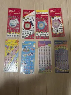 セリア たまごっちシール8点セット