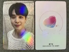 JIMIN ジミン　BTS  ホログラム　トレカ　カード　防弾少年団