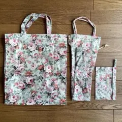 レディースサブトートバッグ　ポーチ　傘カバー3点セット❣️未使用品❣️最終処分価格‼️