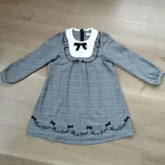 mezzo piano チェック柄 ワンピース