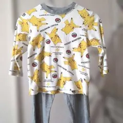 ポケットモンスター ピカチュウ パジャマセット 110cm