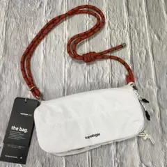 トポロジーTopologie ボトルサコッシュ ホワイト 白ショルダーバッグ