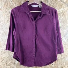 長袖 シャツ レディース Lサイズ 古着 平成 y2k ギャル ファッション