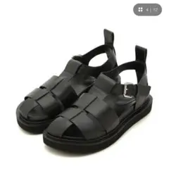 ビルケンシュトックpapillio Milanoミラノチャンキーサンダル37黒
