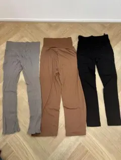 マタニティズボンまとめ売りMilk tea