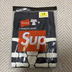 Supreme borne thermal 黒 L sizeのサムネイル