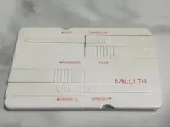 【希少・廃盤】サンスター文具 MILLI T-1 カード型文具（当時物）のサムネイル