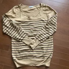 ★お値下げ★ ニット　カットソー　イーハイフン　　M〜Lのサムネイル