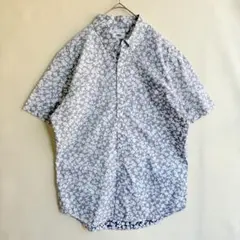 美品　オールドネイビー　メンズ　花柄　半袖シャツ　ハワイアン　Mのサムネイル