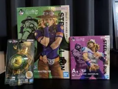 一番くじ ジョジョの奇妙な冒険 A賞 B賞 フィギュアセットおまけI賞J賞