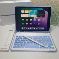 iPad 第8世代 Simフリー 32GB ケースとキーボード、タッチペン