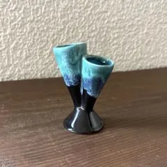 フランス ヴィンテージ 陶器 花瓶 フラワーベース ミッドセンチュリーデザインのサムネイル