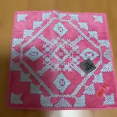 ANNA SUI タオルハンカチ ピンクのサムネイル