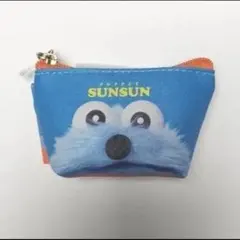 ！【新品・未使用】パペットスンスン　三角ミニポーチ 　アップ