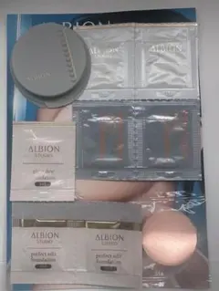 ALBION ファンデーション　ベース　クレンジング　ミルク