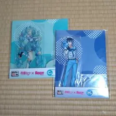 初音ミク　タイトーくじ初音ミク × Rody クリアスタンド 初音ミクKAITO